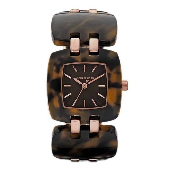 Michael Kors Accessories - GUC Michael Kors Women's Resin Link Analog Watch